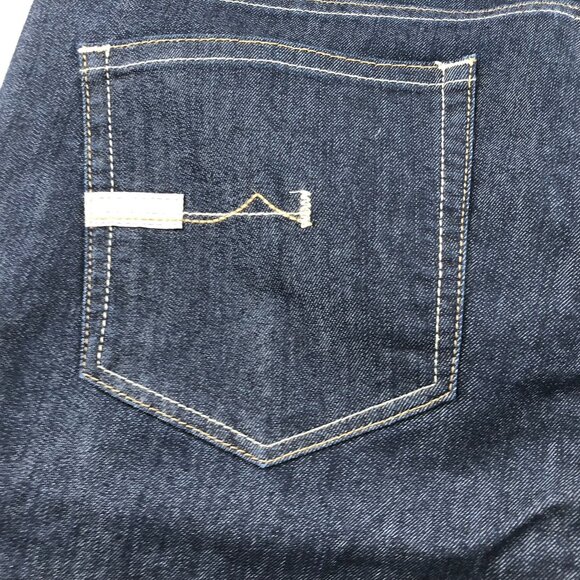 Ariat Womens Rebar Jeans Size 18WL Raven Straight Leg Blue Denim Cargo Casual - Picture 12 of 16